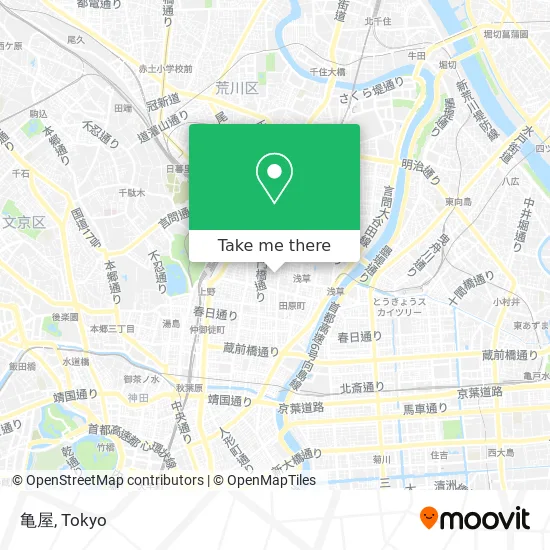 亀屋 map