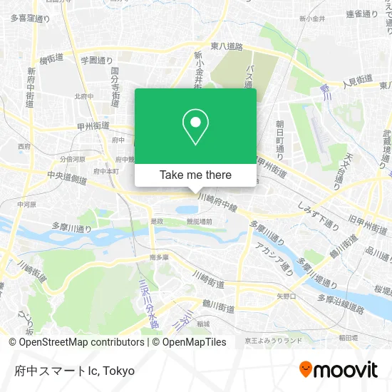 府中スマートIc map