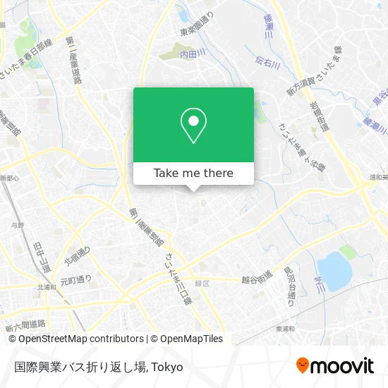 国際興業バス折り返し場 map