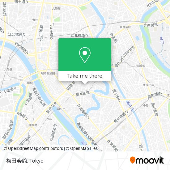 梅田会館 map
