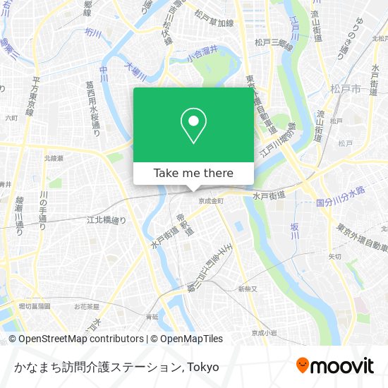 かなまち訪問介護ステーション map