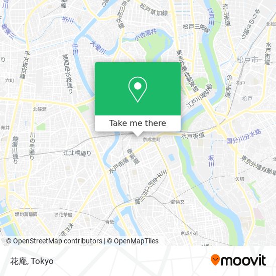 花庵 map