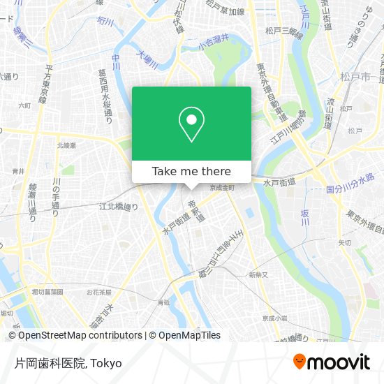 片岡歯科医院 map