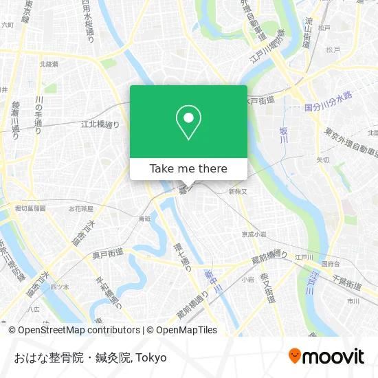 おはな整骨院・鍼灸院 map