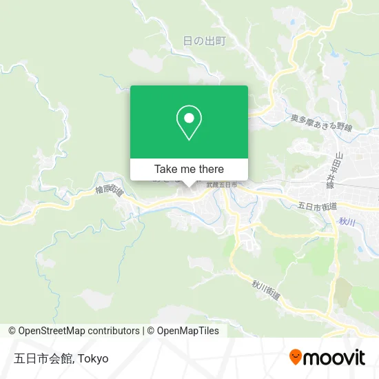 五日市会館 map