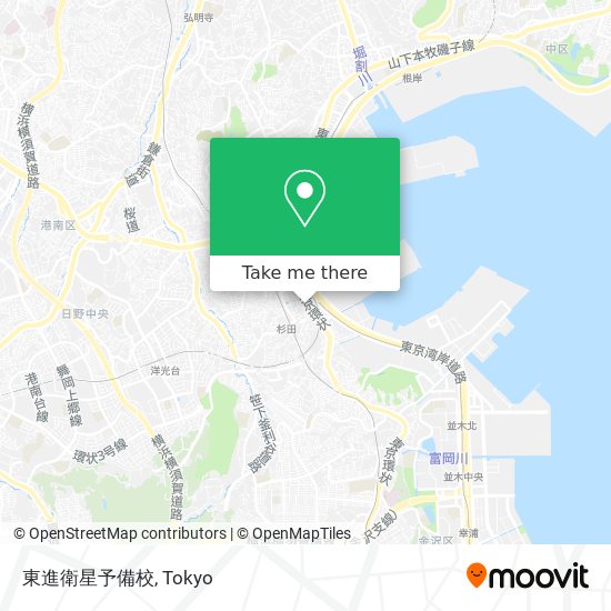 東進衛星予備校 map