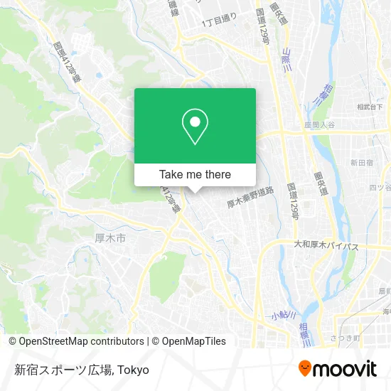 新宿スポーツ広場 map