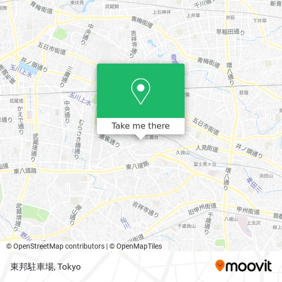 Toho Parking map