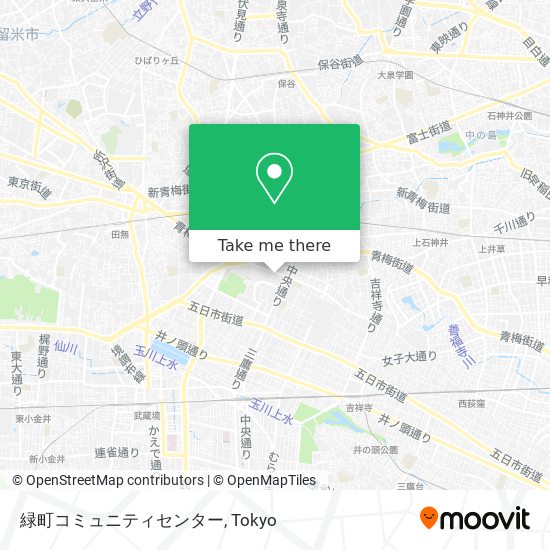 緑町コミュニティセンター map