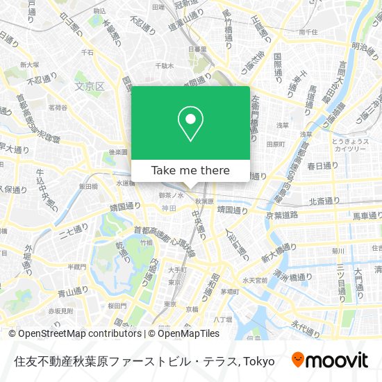 住友不動産秋葉原ファーストビル・テラス map