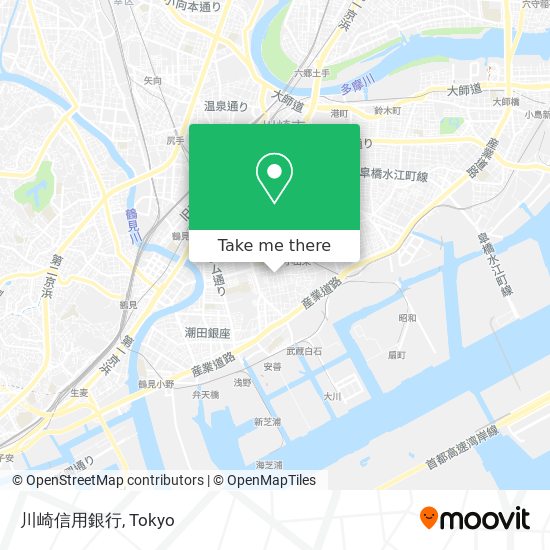 川崎信用銀行 map