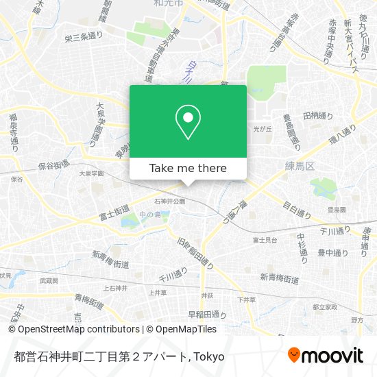 都営石神井町二丁目第２アパート map