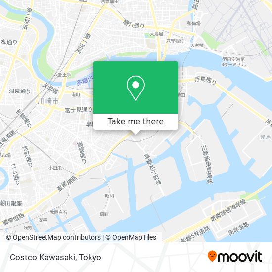 Costco Kawasaki map