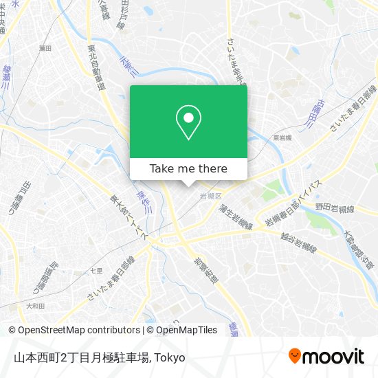 山本西町2丁目月極駐車場 map