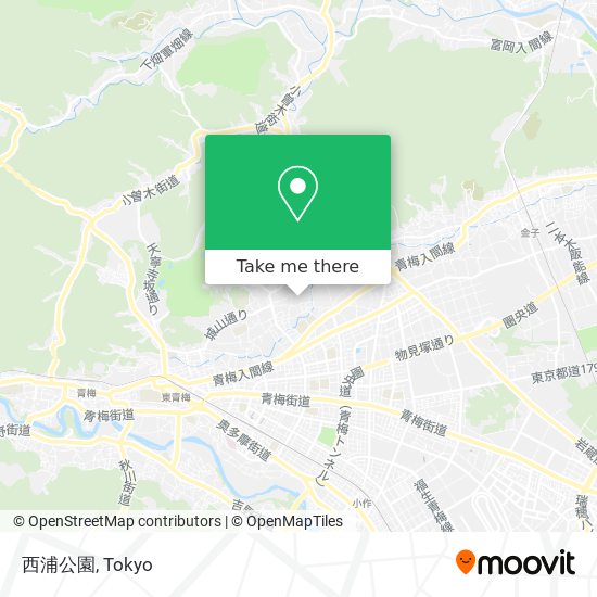 西浦公園 map