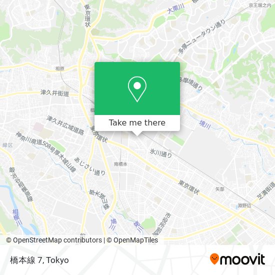 橋本線 7 map