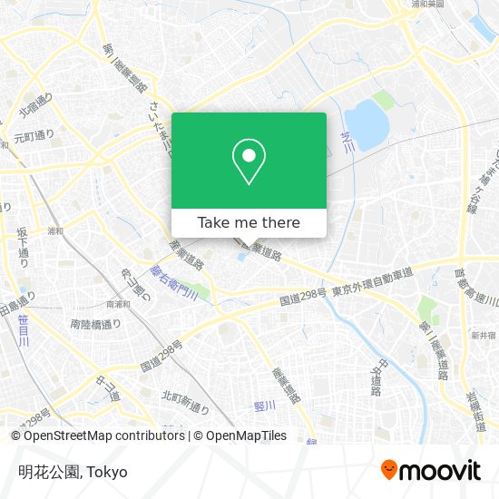 明花公園 map