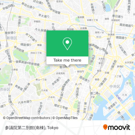 参議院第二別館(南棟) map