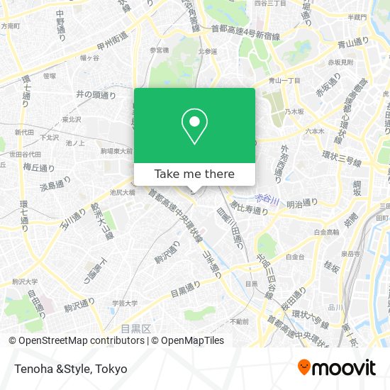 Tenoha &Style map