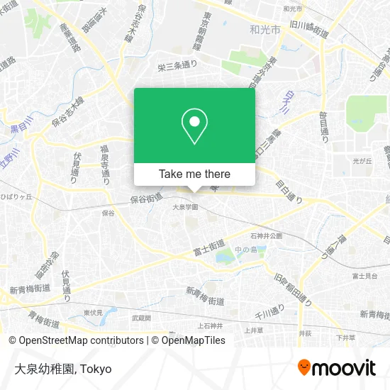 大泉幼稚園 map