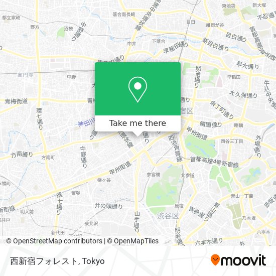 西新宿フォレスト map