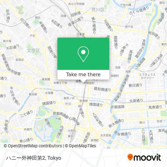 ハニー外神田第2 map