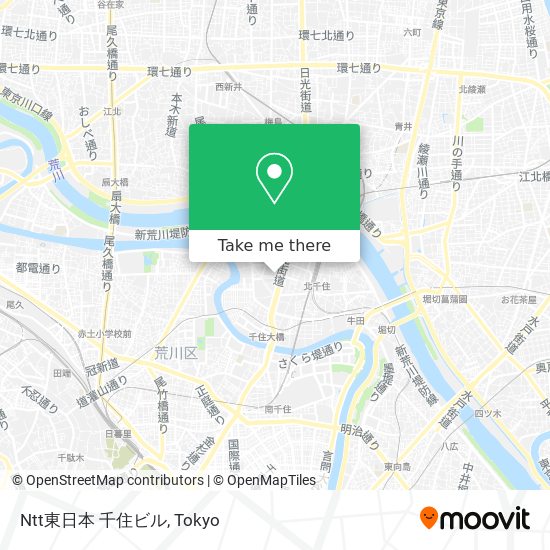 Ntt東日本 千住ビル map