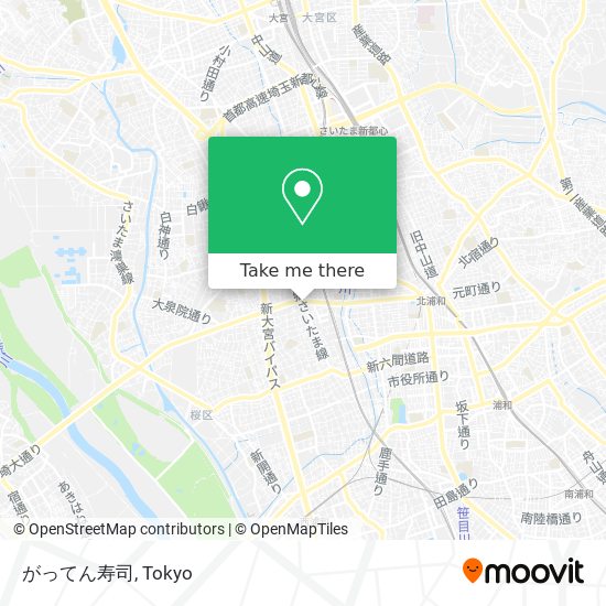 がってん寿司 map