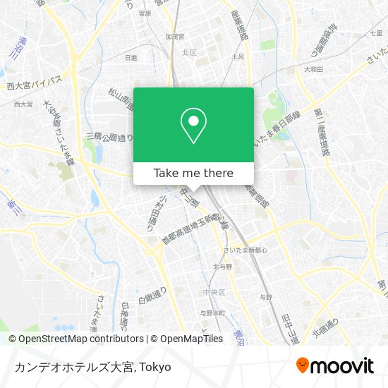 カンデオホテルズ大宮 map