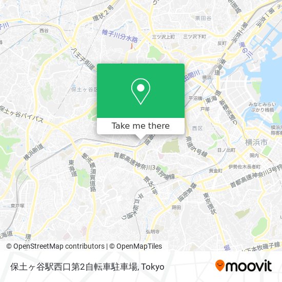 保土ヶ谷駅西口第2自転車駐車場 map