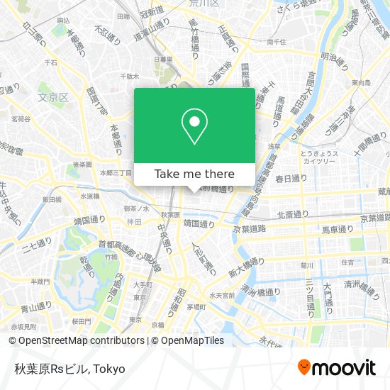 秋葉原Rsビル map
