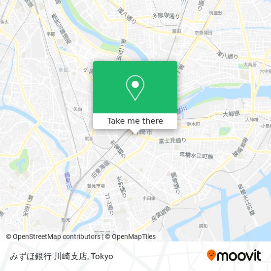 みずほ銀行 川崎支店 map