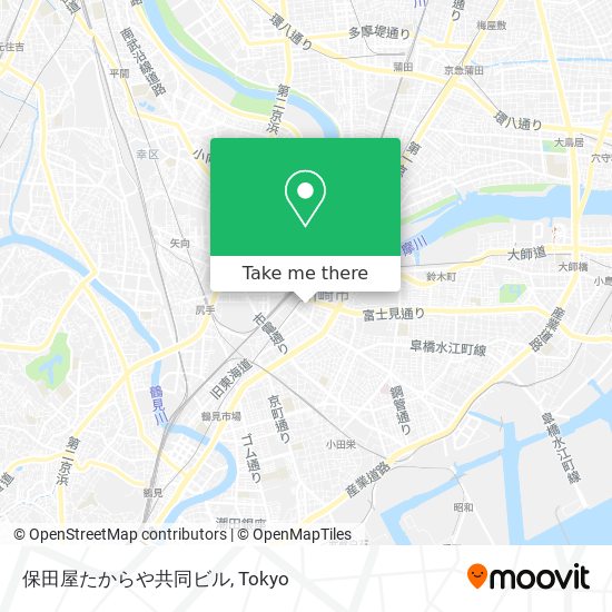 保田屋たからや共同ビル map