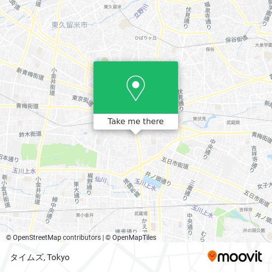 タイムズ map