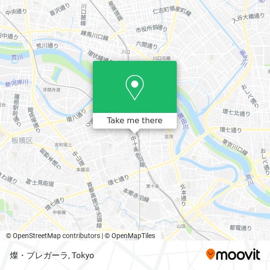 燦・プレガーラ map