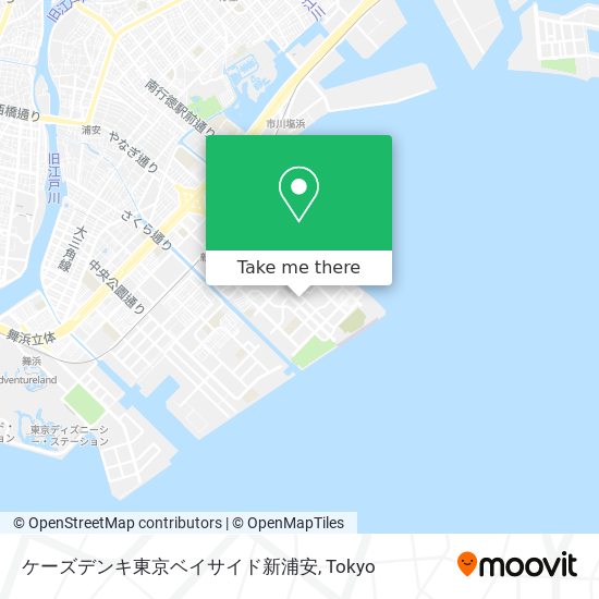ケーズデンキ東京ベイサイド新浦安 map