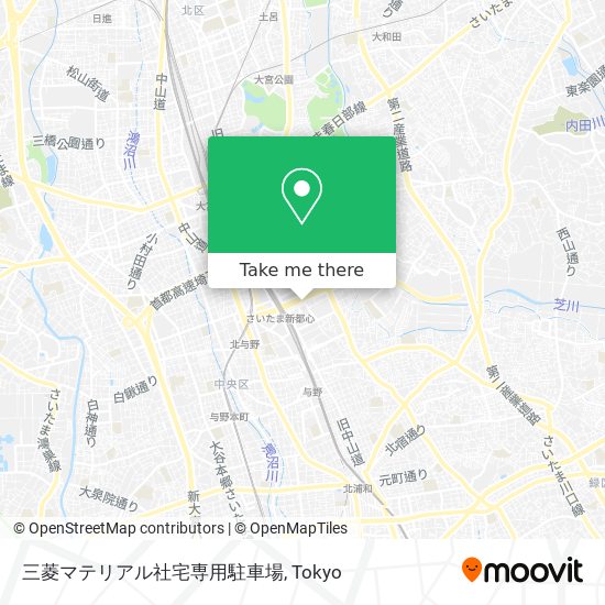 三菱マテリアル社宅専用駐車場 map