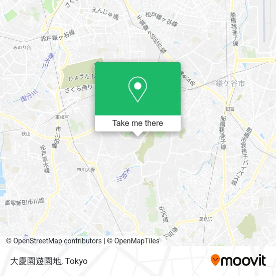 大慶園遊園地 map