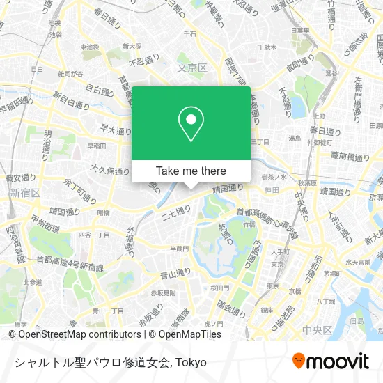 シャルトル聖パウロ修道女会 map
