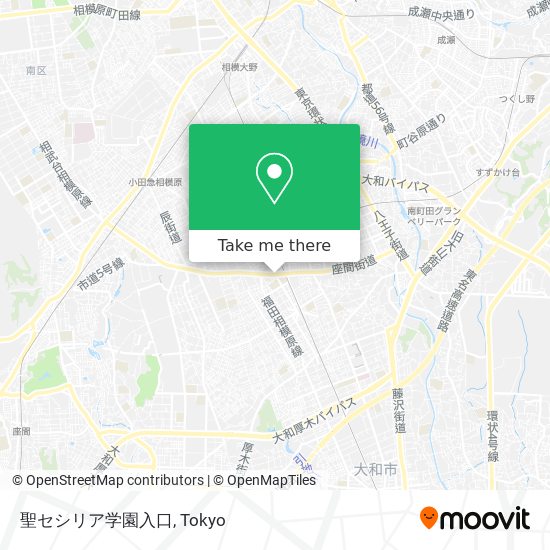 聖セシリア学園入口 map