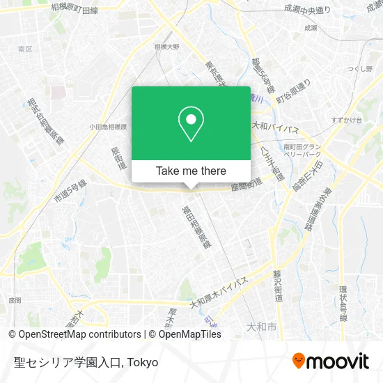 聖セシリア学園入口 map