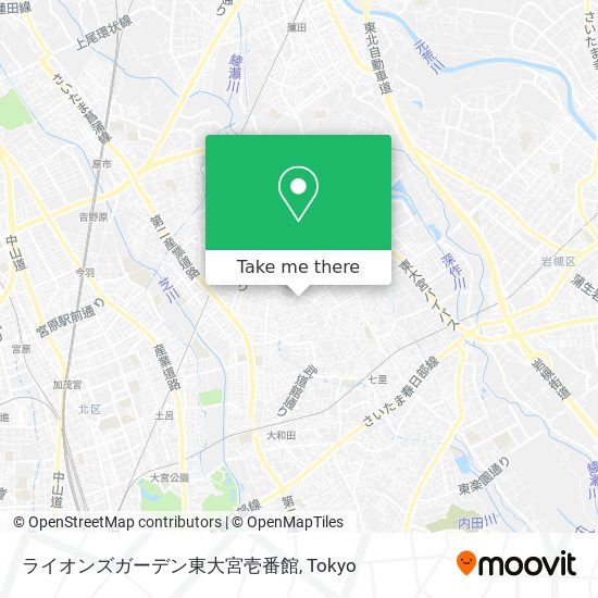 ライオンズガーデン東大宮壱番館 map