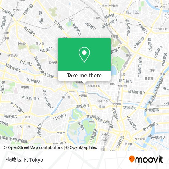 壱岐坂下 map