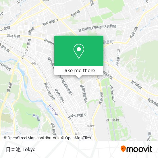 日本池 map