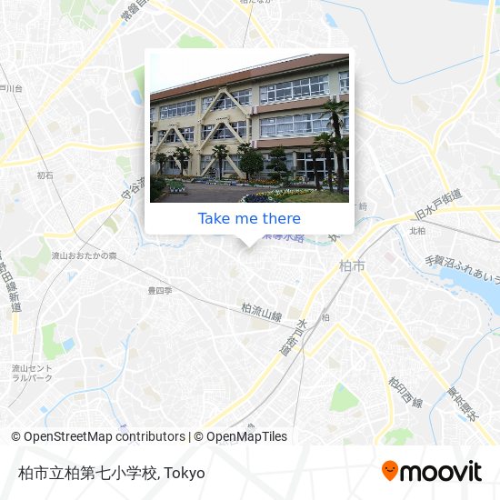 柏市立柏第七小学校 map