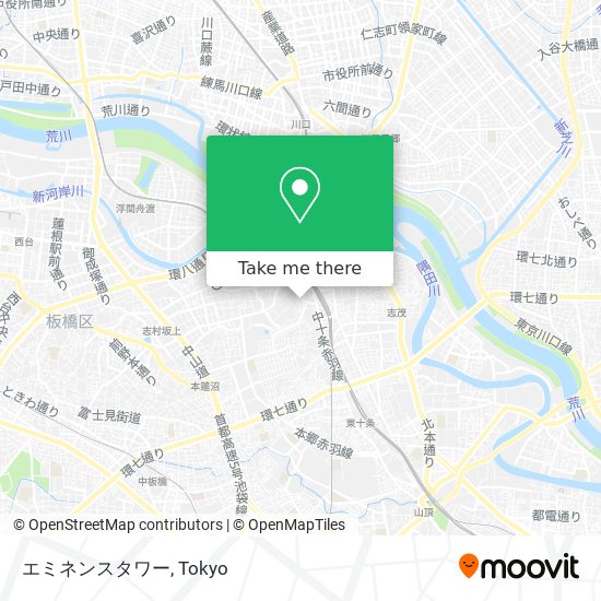 エミネンスタワー map