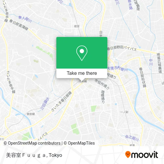 美容室Ｆｕｕｇａ map