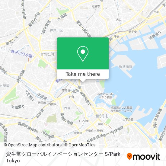 資生堂グローバルイノベーションセンター S/Park map