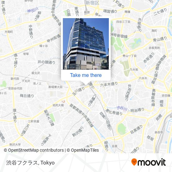 渋谷フクラス map