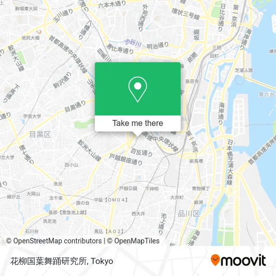 花柳国葉舞踊研究所 map